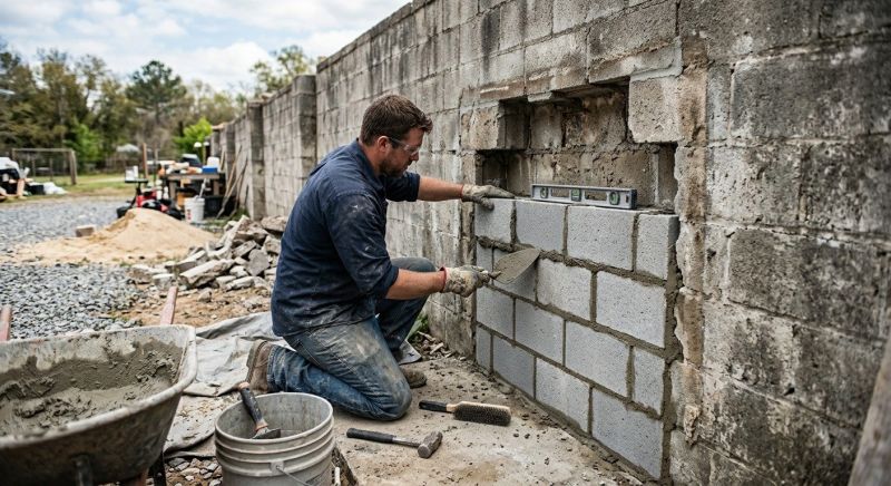 Block Masonry Repair in Missoula, MT