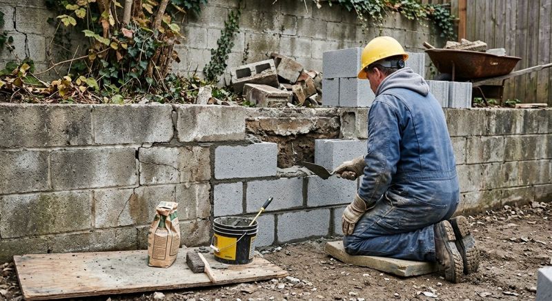 Block Wall Repair in Alberton, MT
