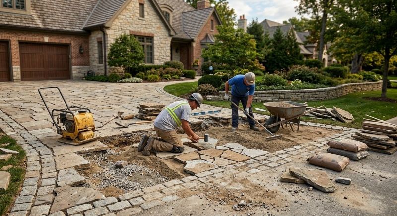 Brick Driveway Repair in Missoula, MT