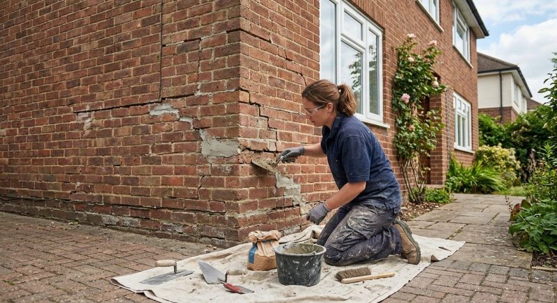 Brick Fence Repair in Missoula, MT