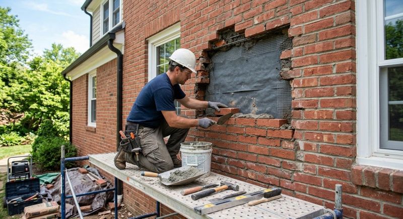 Brick Flatwork Repair in Clinton, MT
