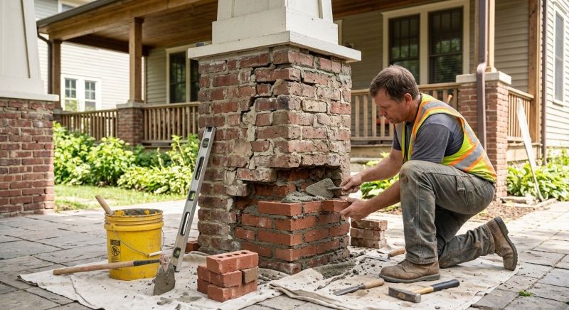 Brick Restoration in Alberton, MT