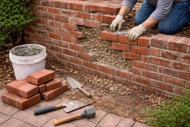 Brick Wall Repair in Lolo, MT