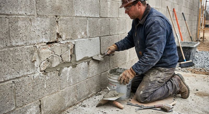 Cement Block Repair in Missoula, MT
