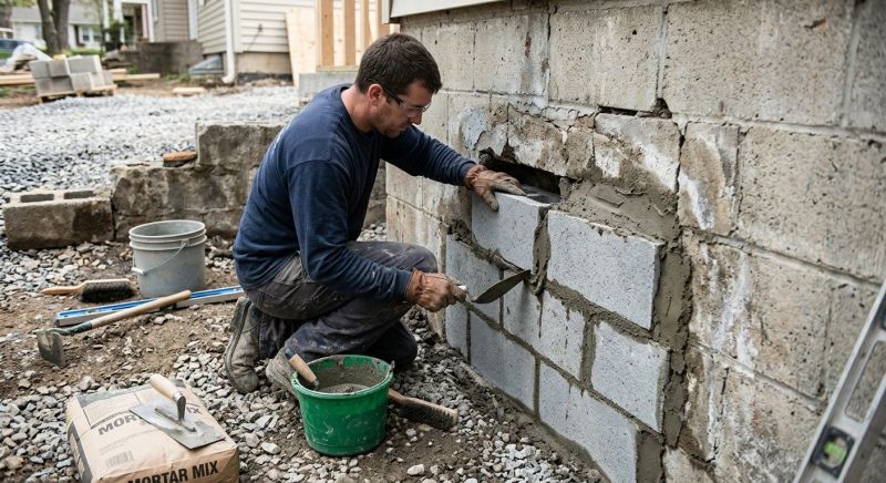 Concrete Block Repair in Alberton, MT