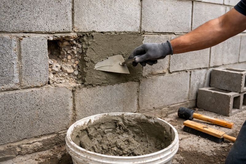 Concrete Block Repair in Clinton, MT