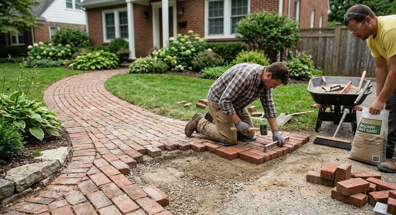 Entryway Brick Repair in Missoula, MT