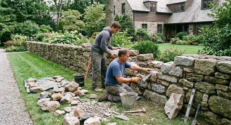 Retaining Wall Repair in Clinton, MT