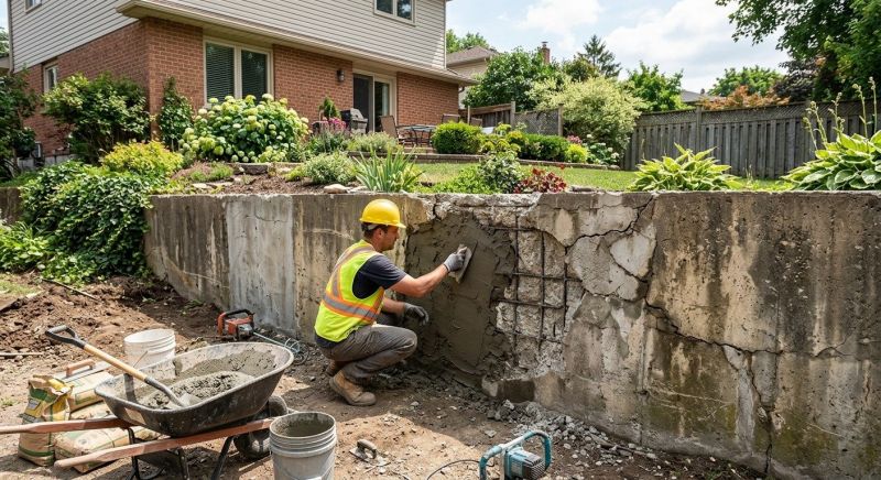 Retaining Wall Repair in Stevensville, MT
