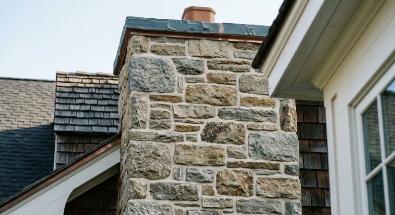 Stone Chimney Installation in Stevensville, MT