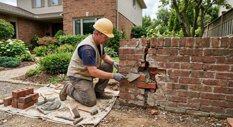 Brick Wall Repair in Clinton, MT